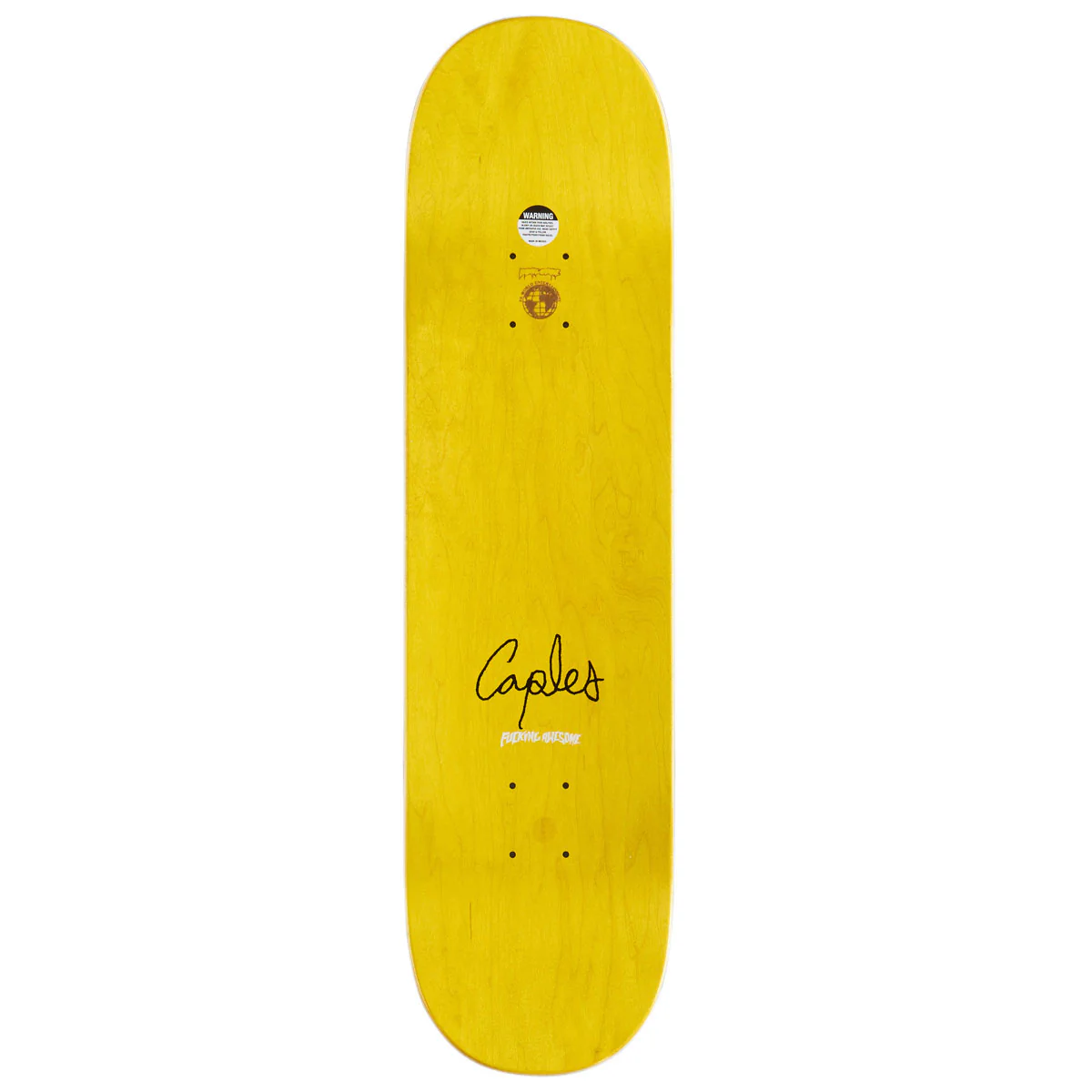 Fucking Awesome Curren Caples Orphan Shape 1 Skateboard Complete - 8.25" - Image 2