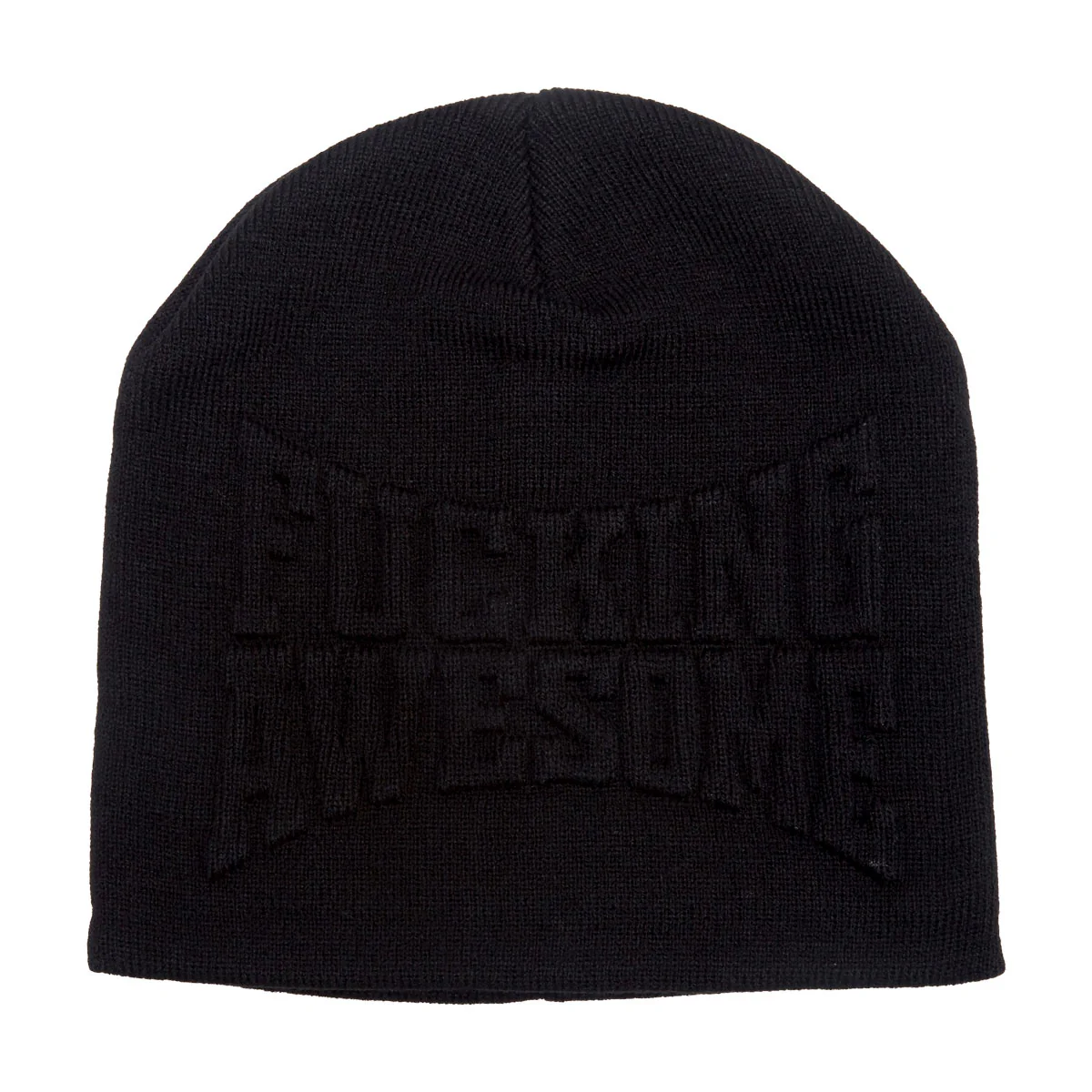 Fucking Awesome KO Embossed Beanie - Black