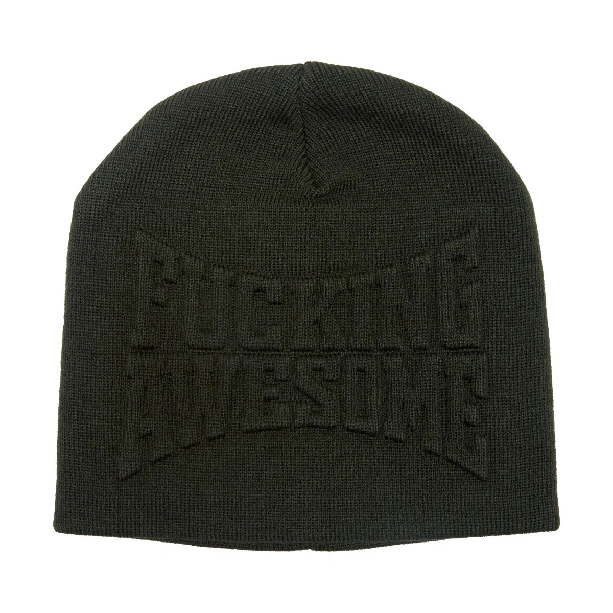 Fucking Awesome KO Embossed Beanie - Forest Green