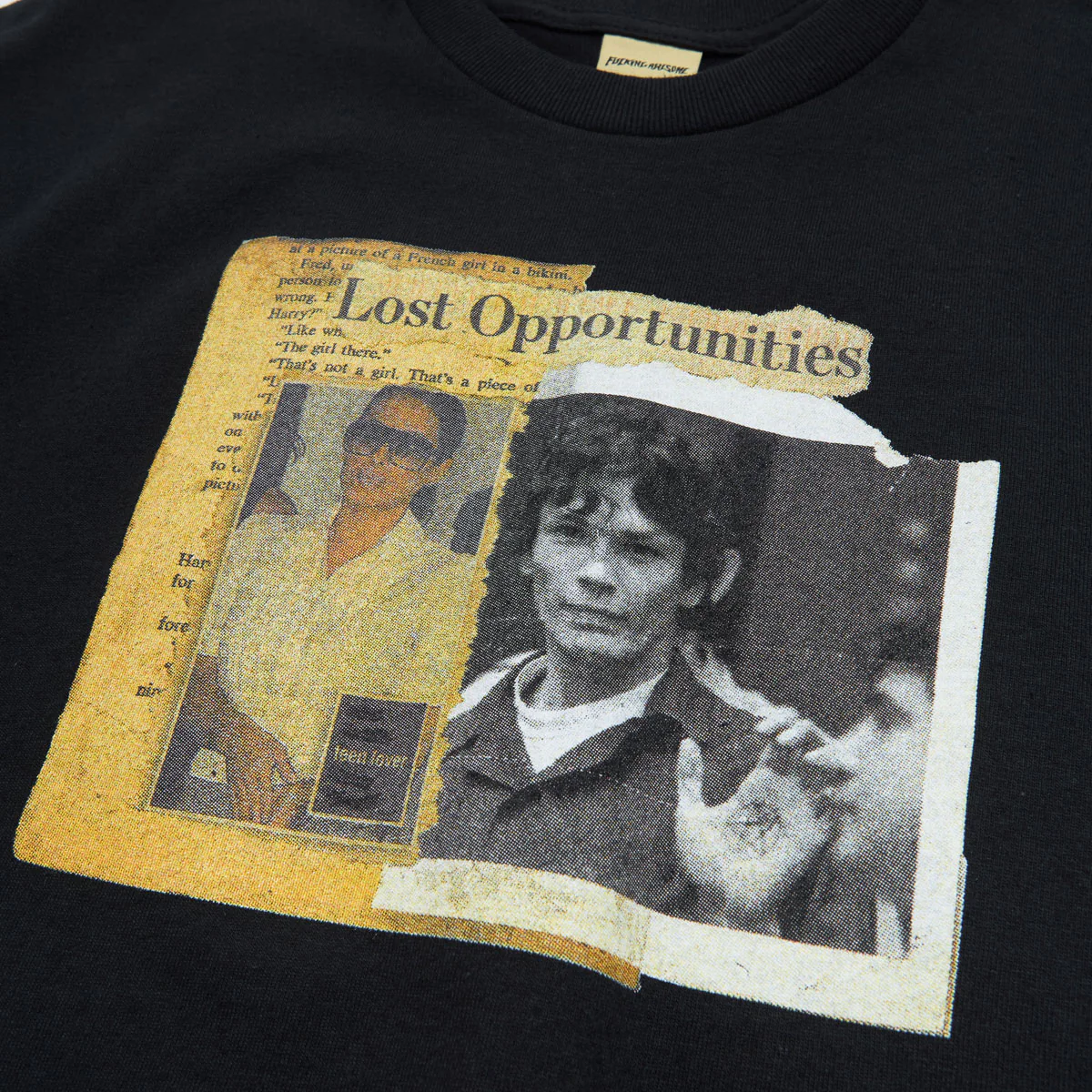 Fucking Awesome Lost Opportunities T-Shirt - Black - Image 2