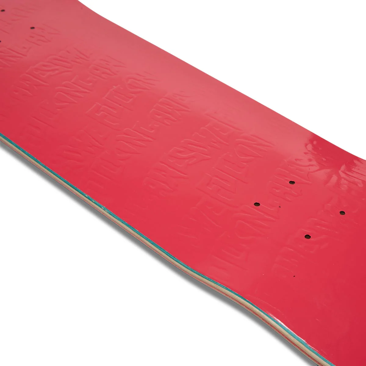Fucking Awesome Pink Stamp Embossed Skateboard Complete - 8.50" - Image 3