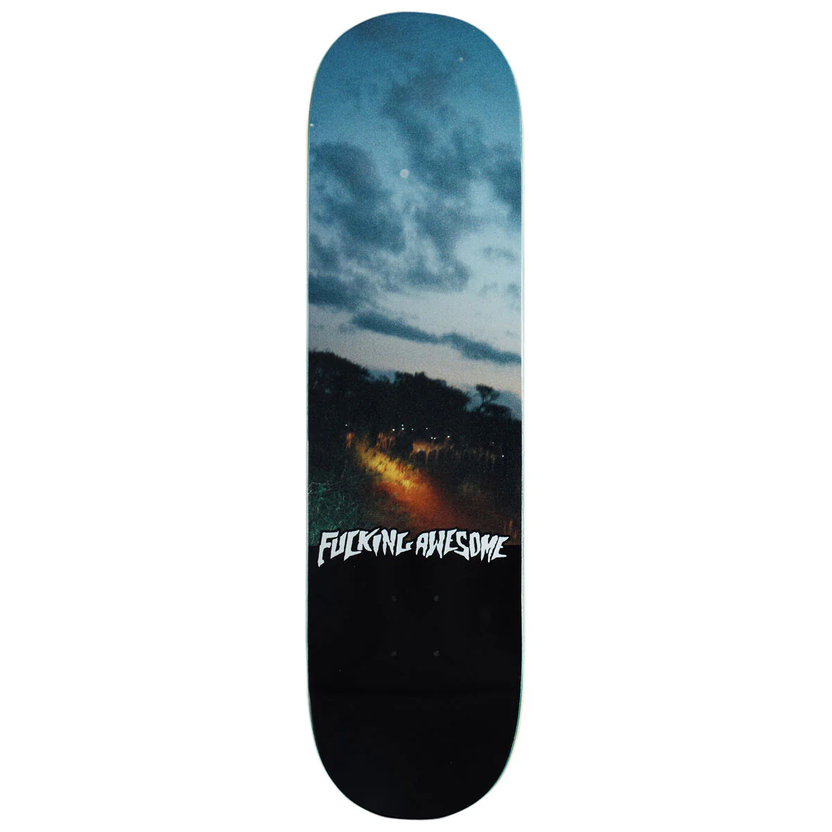 Fucking Awesome Sage Elsesser Glowing Eyes Shape 2 Skateboard Deck - 8.38"