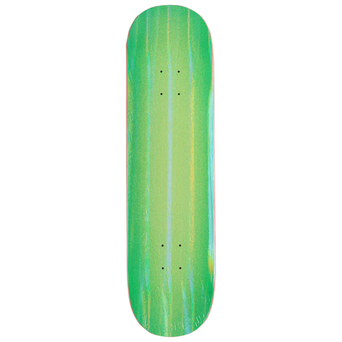 Fucking Awesome Stamp Embossed Shape 1 Skateboard Deck - Neon Green - 8.25"
