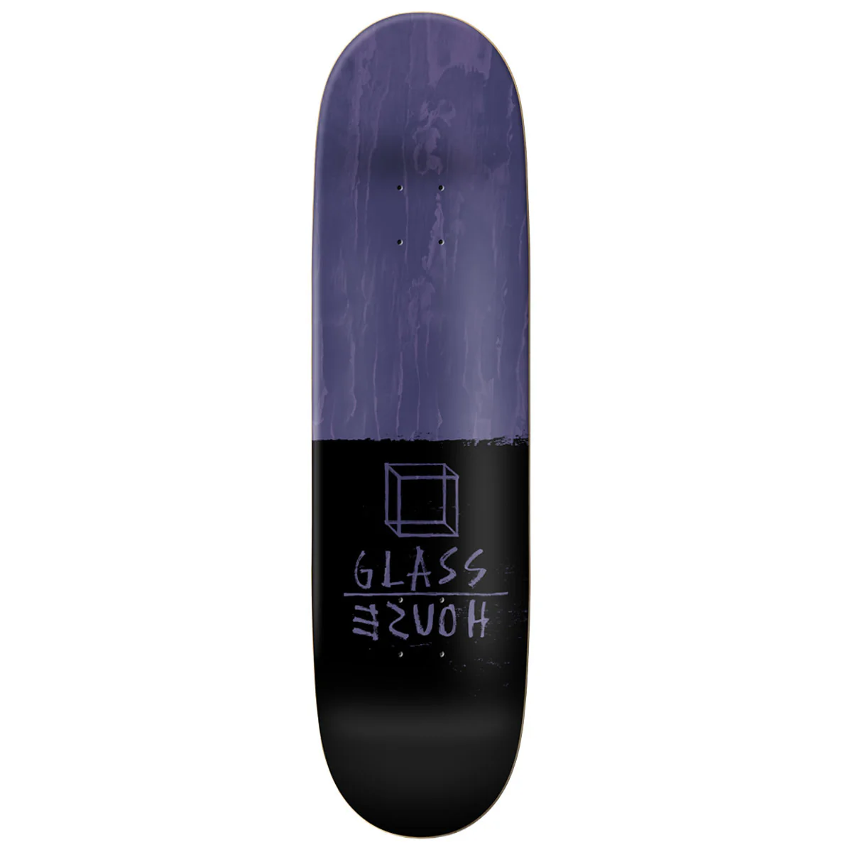 Glass House Taylor Artificial Skateboard Deck - Green Foil - 8.25" - Image 2