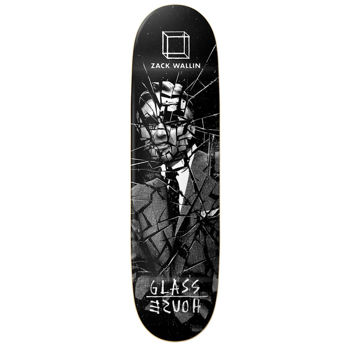 Glass House Wallen Shattered Skateboard Deck - 8.675"