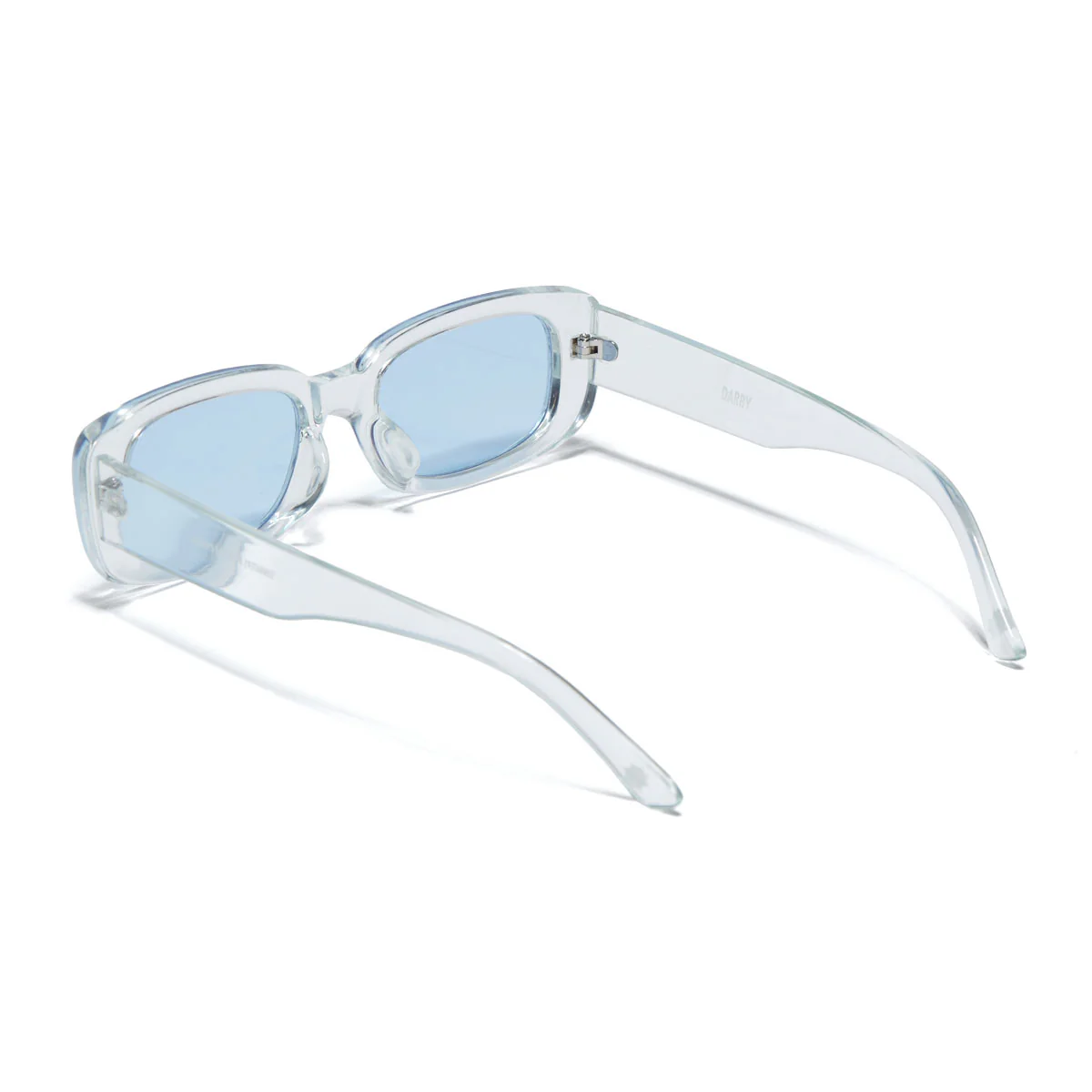 Glassy Darby Sunglasses - Ice/Blue Lens - Image 2