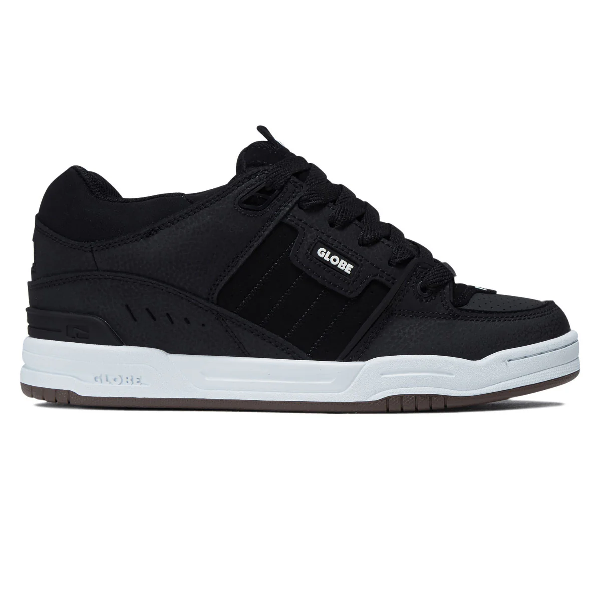 Globe Fusion Shoes - Black/White/Gum