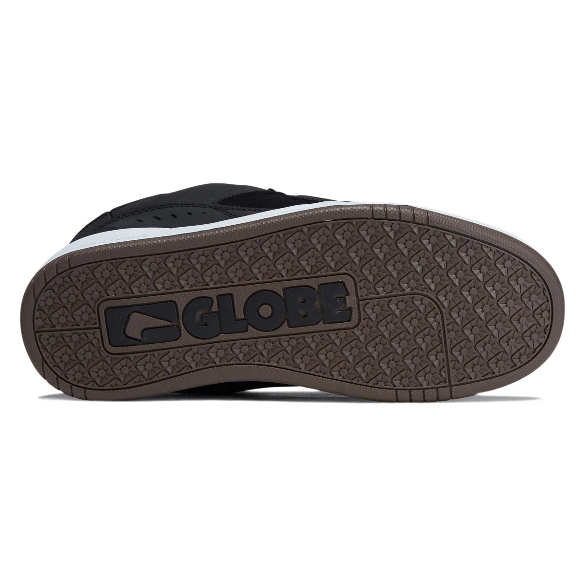 Globe Fusion Shoes - Black/White/Gum - Image 4