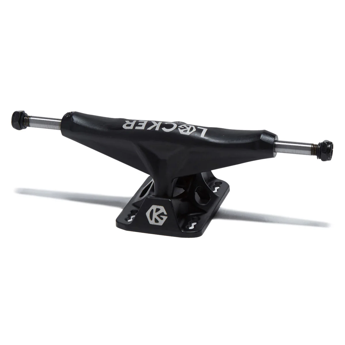 Grind King Locker Skateboard Trucks - Flat Black - 8.25"