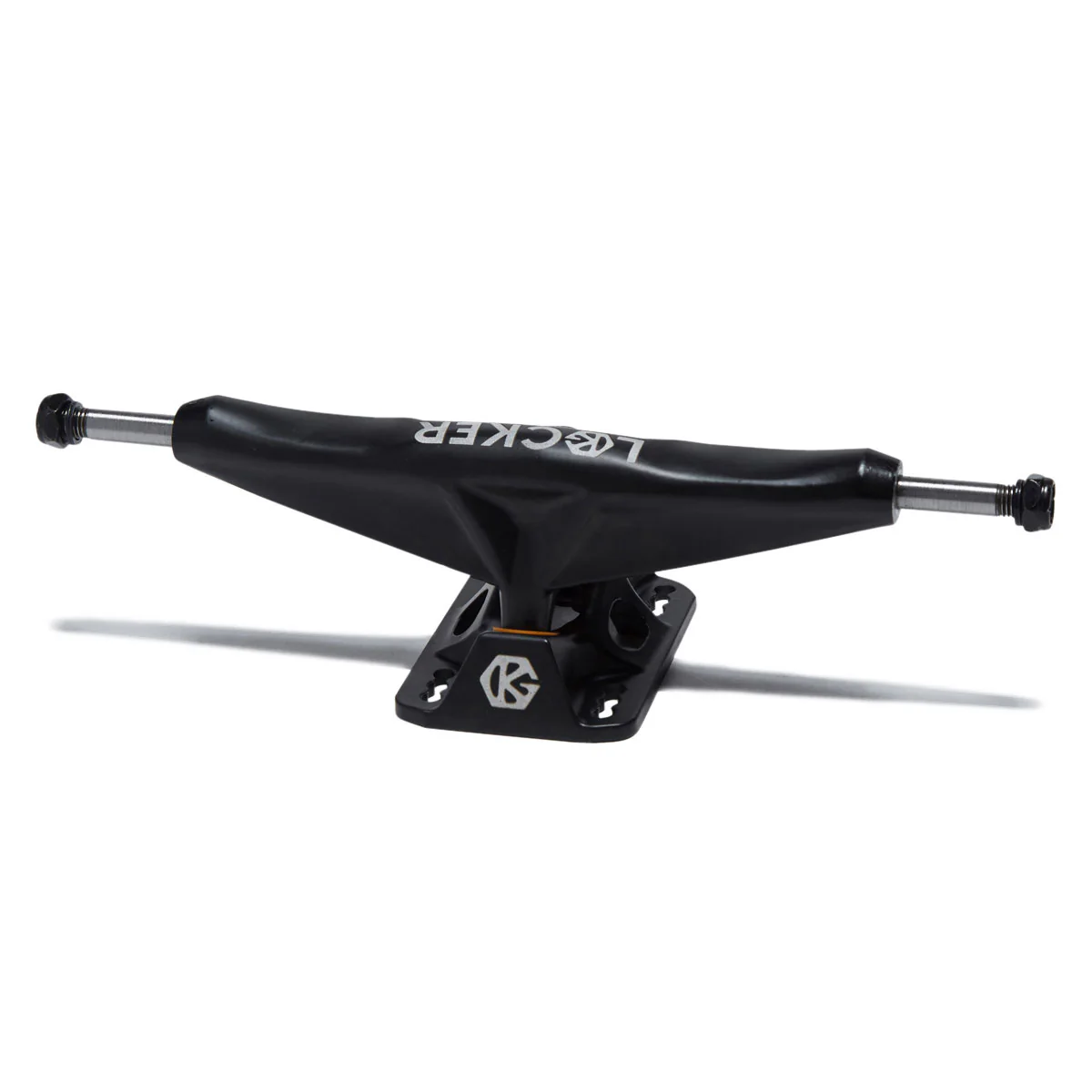 Grind King Locker Skateboard Trucks - Flat Black - 9.50"