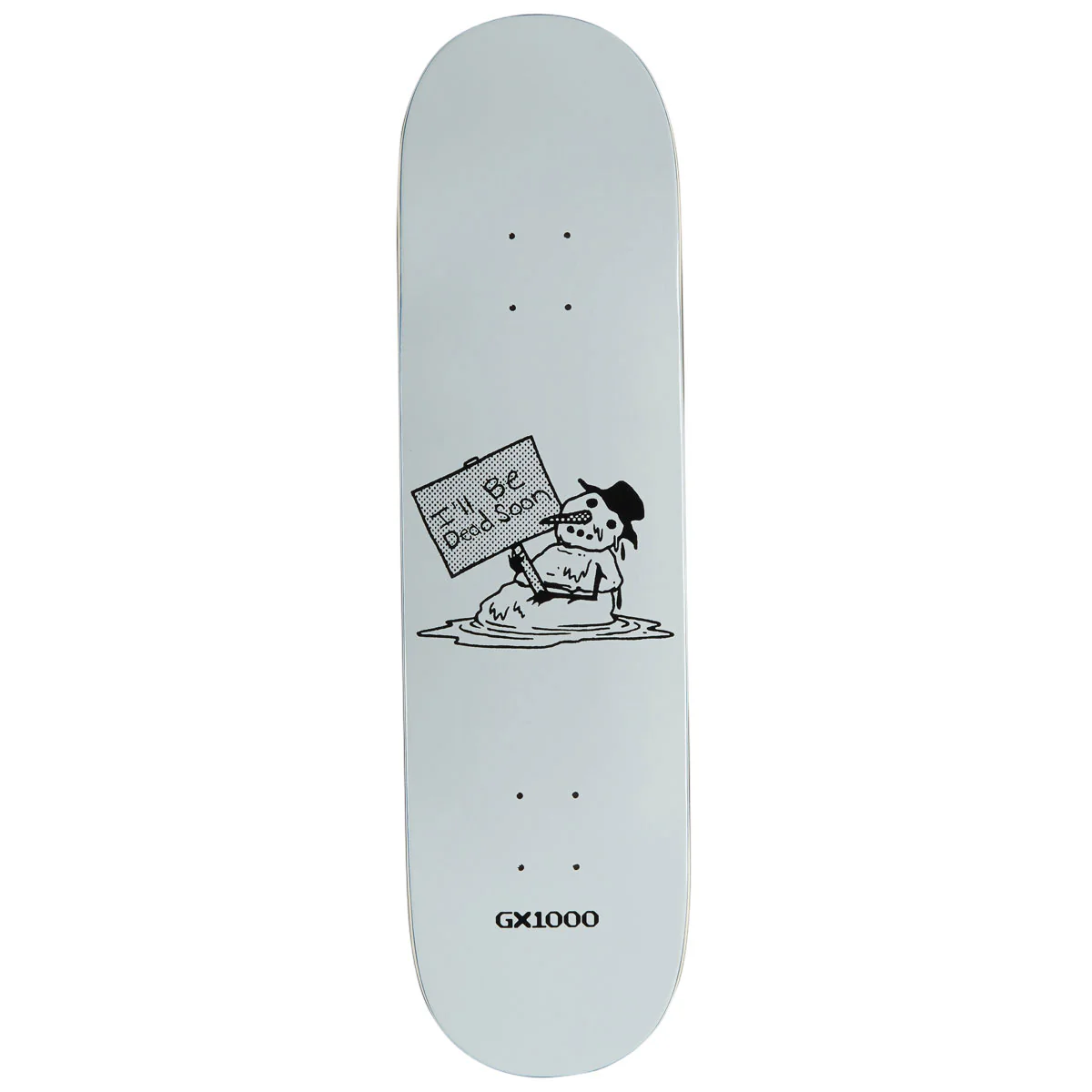 GX1000 Snowman Skateboard Deck - 8.375"