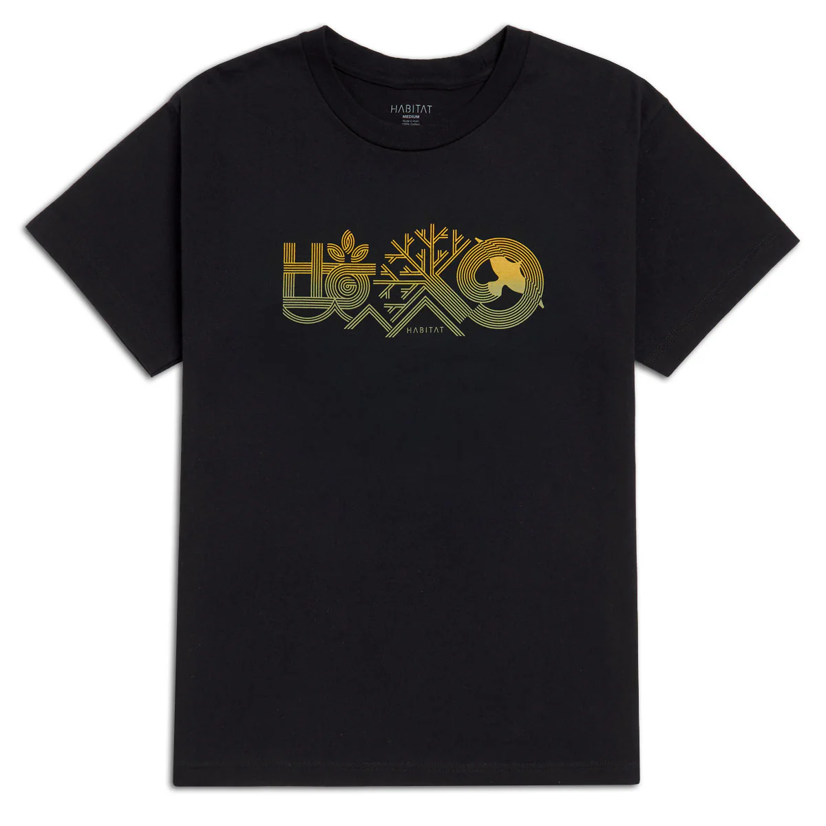 Habitat Earthscape T-Shirt - Black