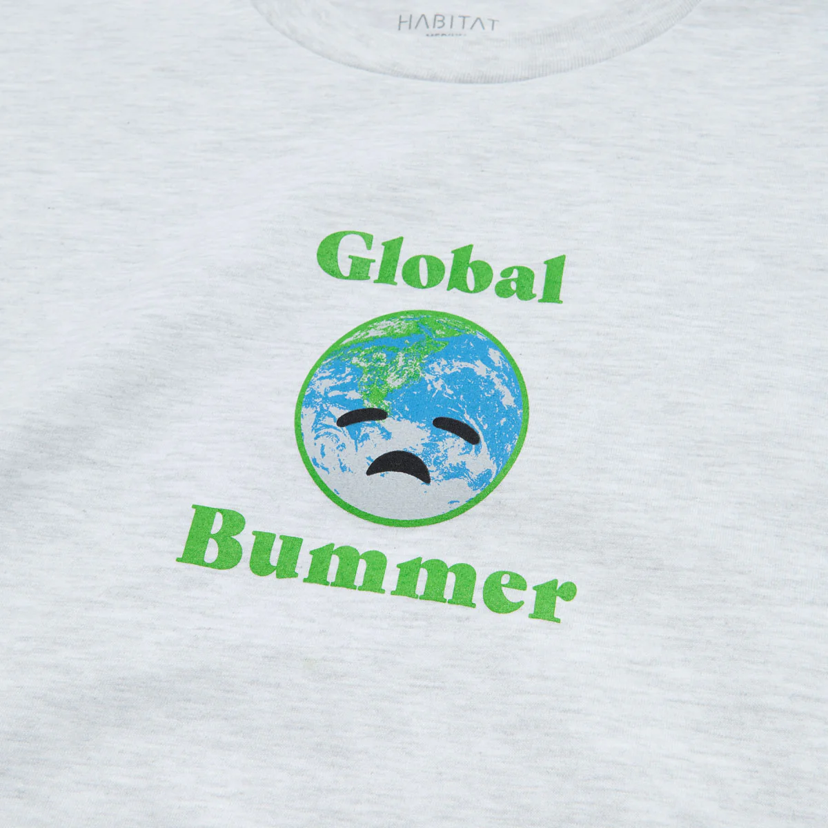 Habitat Global Bummer T-Shirt - Ash Heather - Image 2