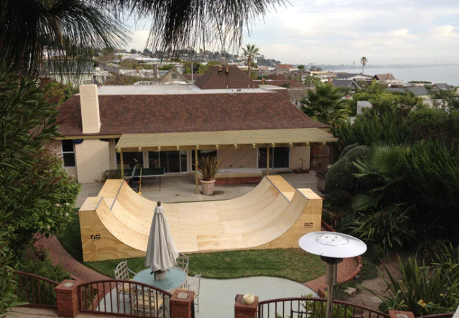 OC Ramps Half Pipe Ramp – 16' Wide - Image 6
