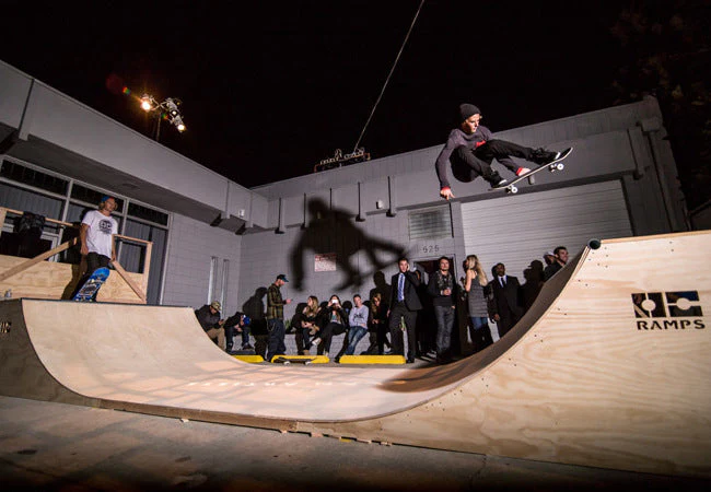 OC Ramps Half Pipe Ramp – 8' Wide - Image 2
