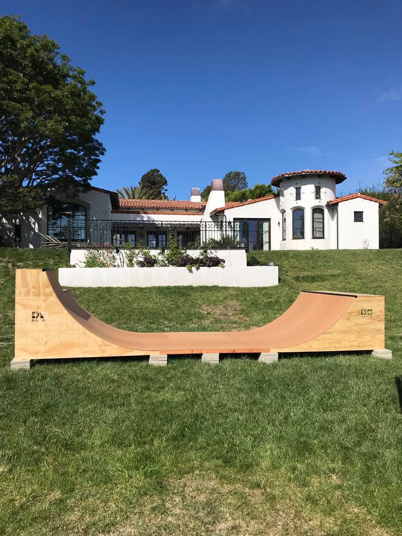 OC Ramps Half Pipe Ramp – 8' Wide - Image 5