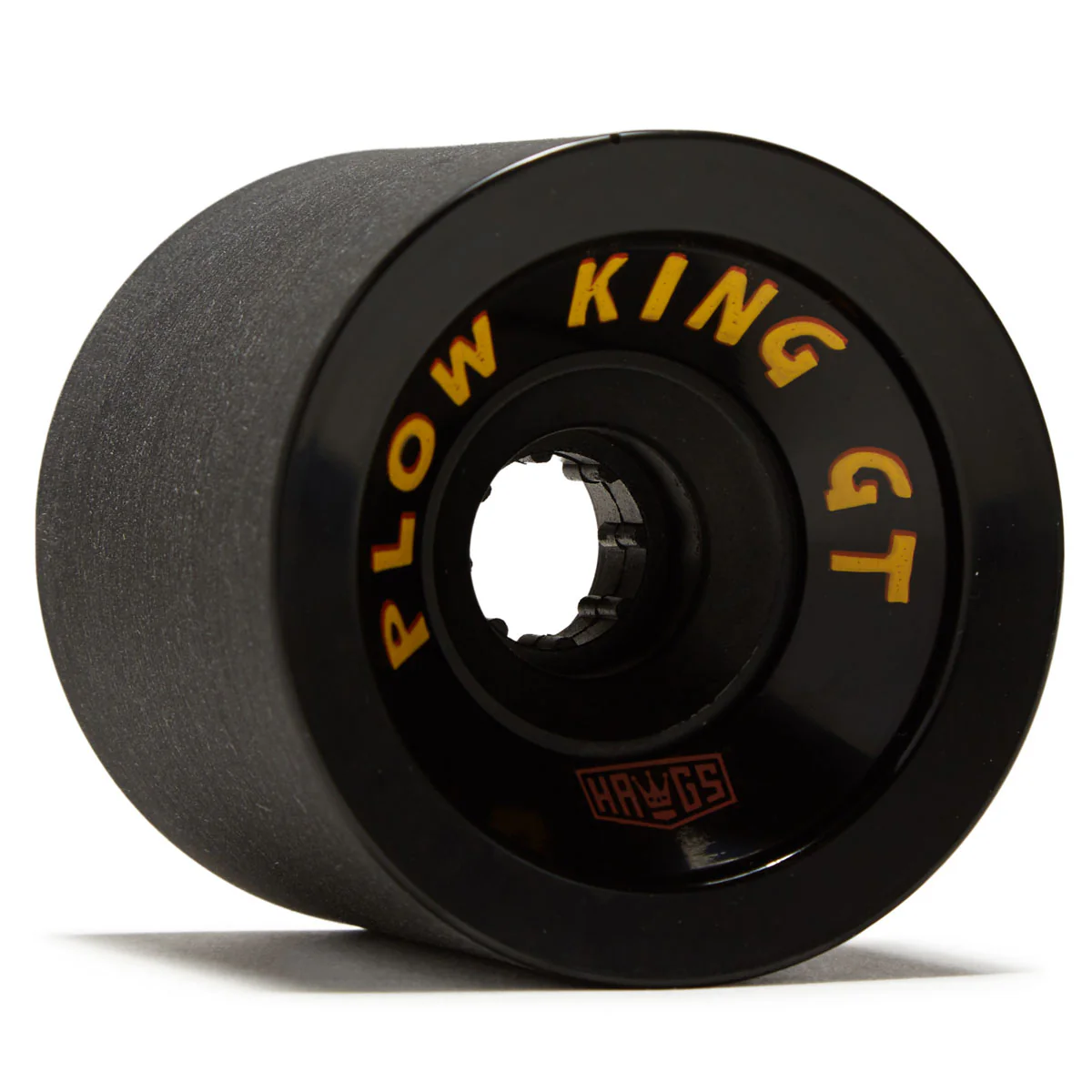 Hawgs Plow King GT 76a Longboard Wheels - Black - 74mm