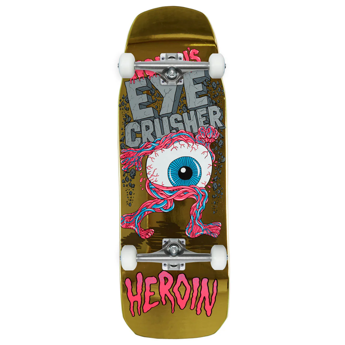 Heroin Nolan Houghton Eye Crusher Skateboard Complete - 10.00"