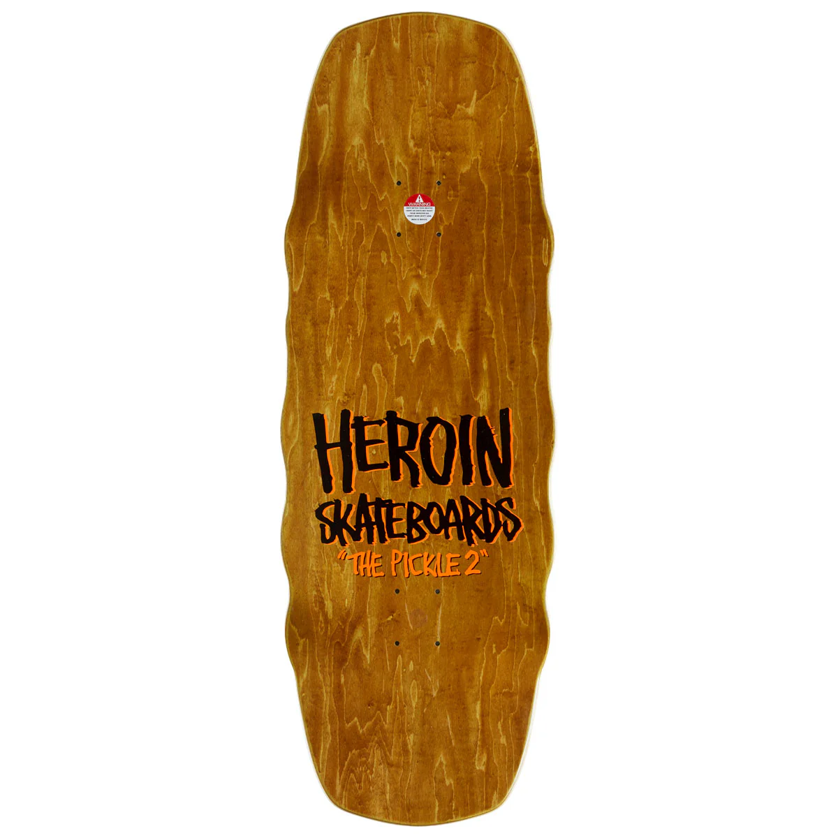 Heroin The Pickle 2 Skateboard Deck - 11.125" - Image 2