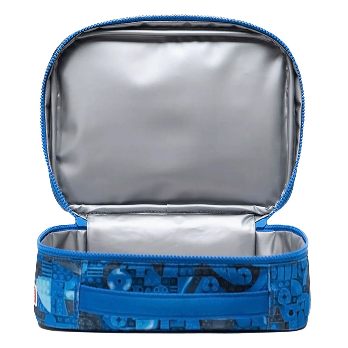 Herschel Supply x LEGO Little Pop Quiz Lunch Box - Abstract Bricks Blue - Image 3
