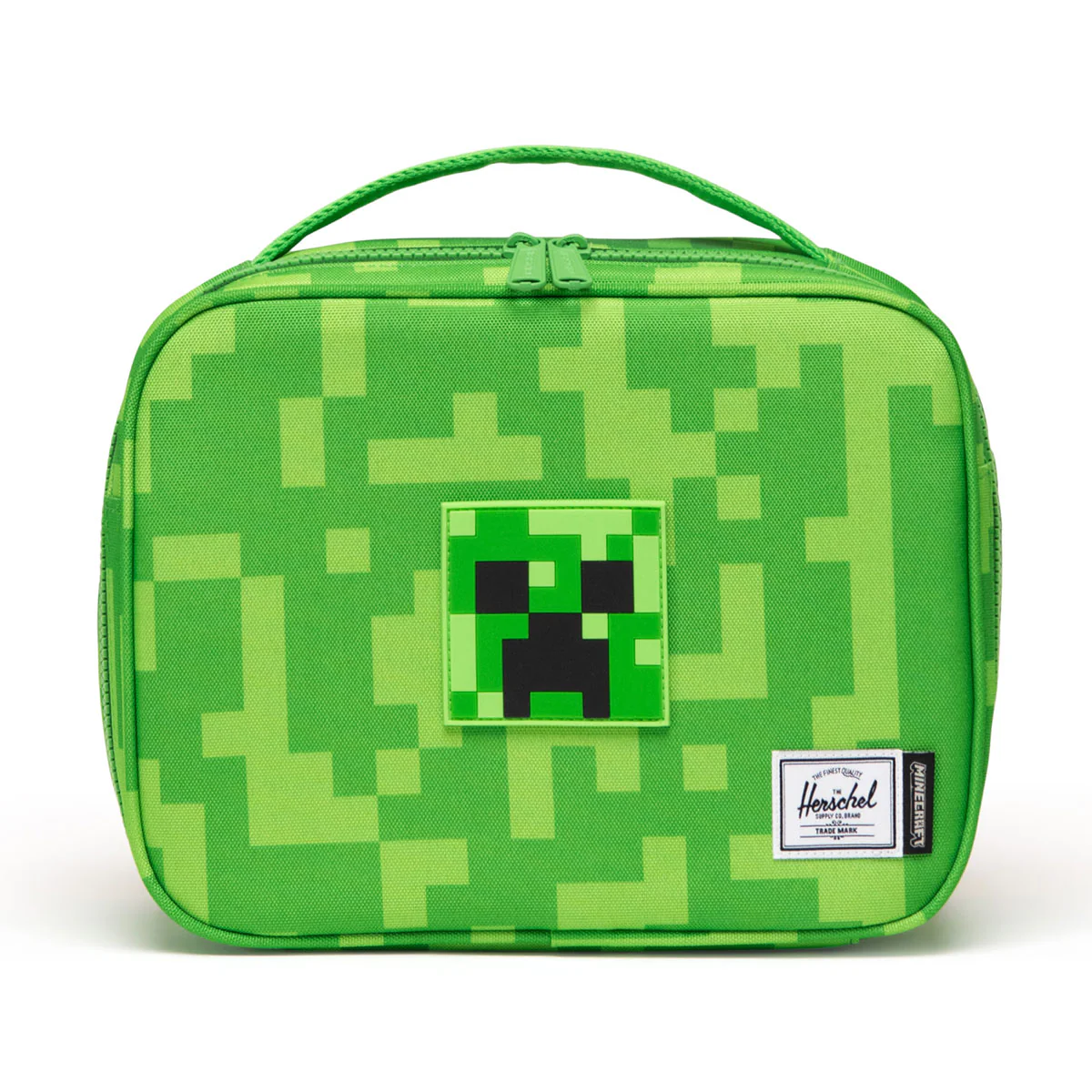 Herschel Supply x Minecraft Little Pop Quiz Lunch Box - Creeper