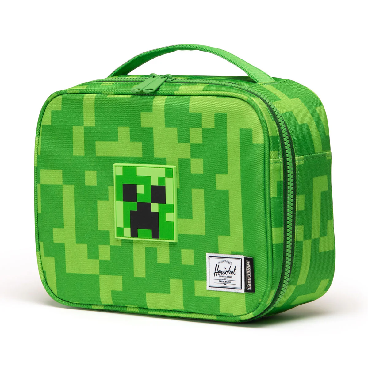Herschel Supply x Minecraft Little Pop Quiz Lunch Box - Creeper - Image 2