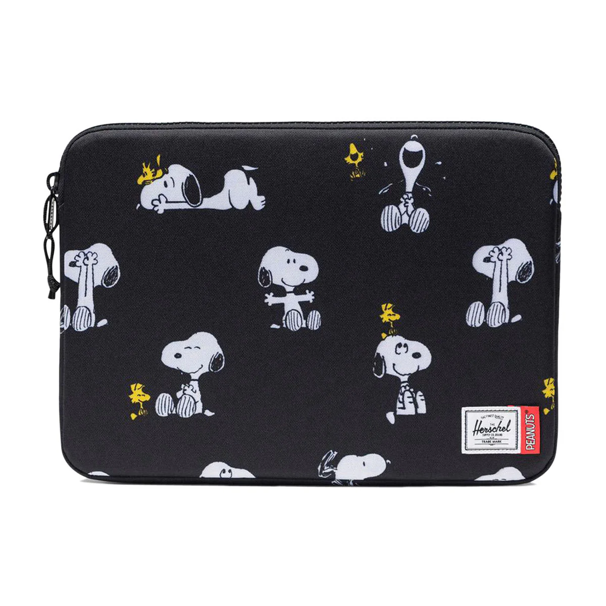 Herschel Supply x Peanuts Anchor 14" Inch Laptop Sleeve - Snoopy And Woodstock Black