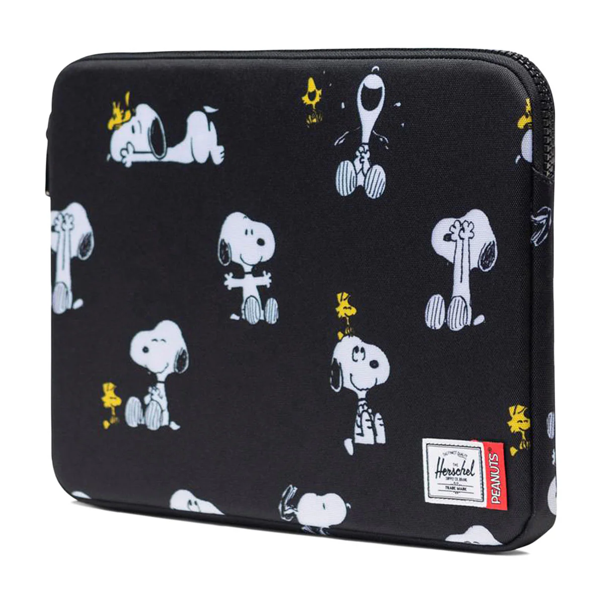 Herschel Supply x Peanuts Anchor 14" Inch Laptop Sleeve - Snoopy And Woodstock Black - Image 2