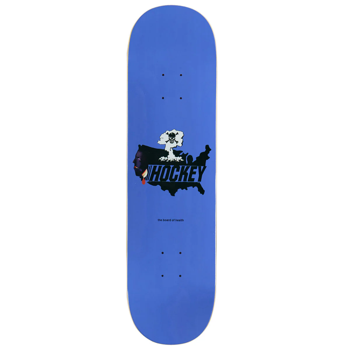 Hockey Board Of Health Shape 1 Team Skateboard Deck - 8.25"