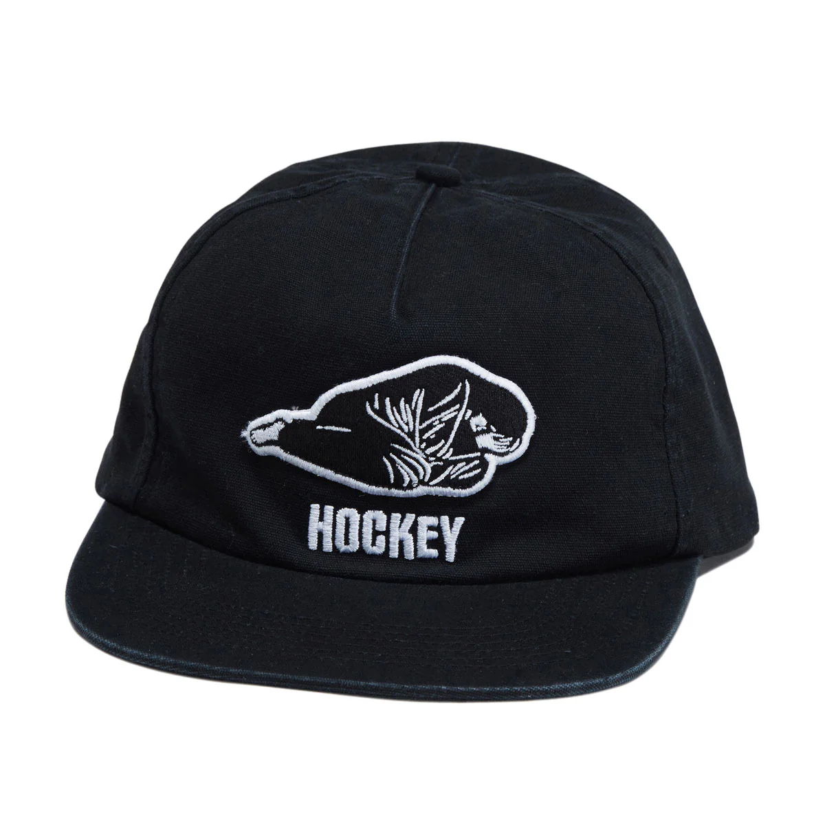 Hockey Broken Hat - Black