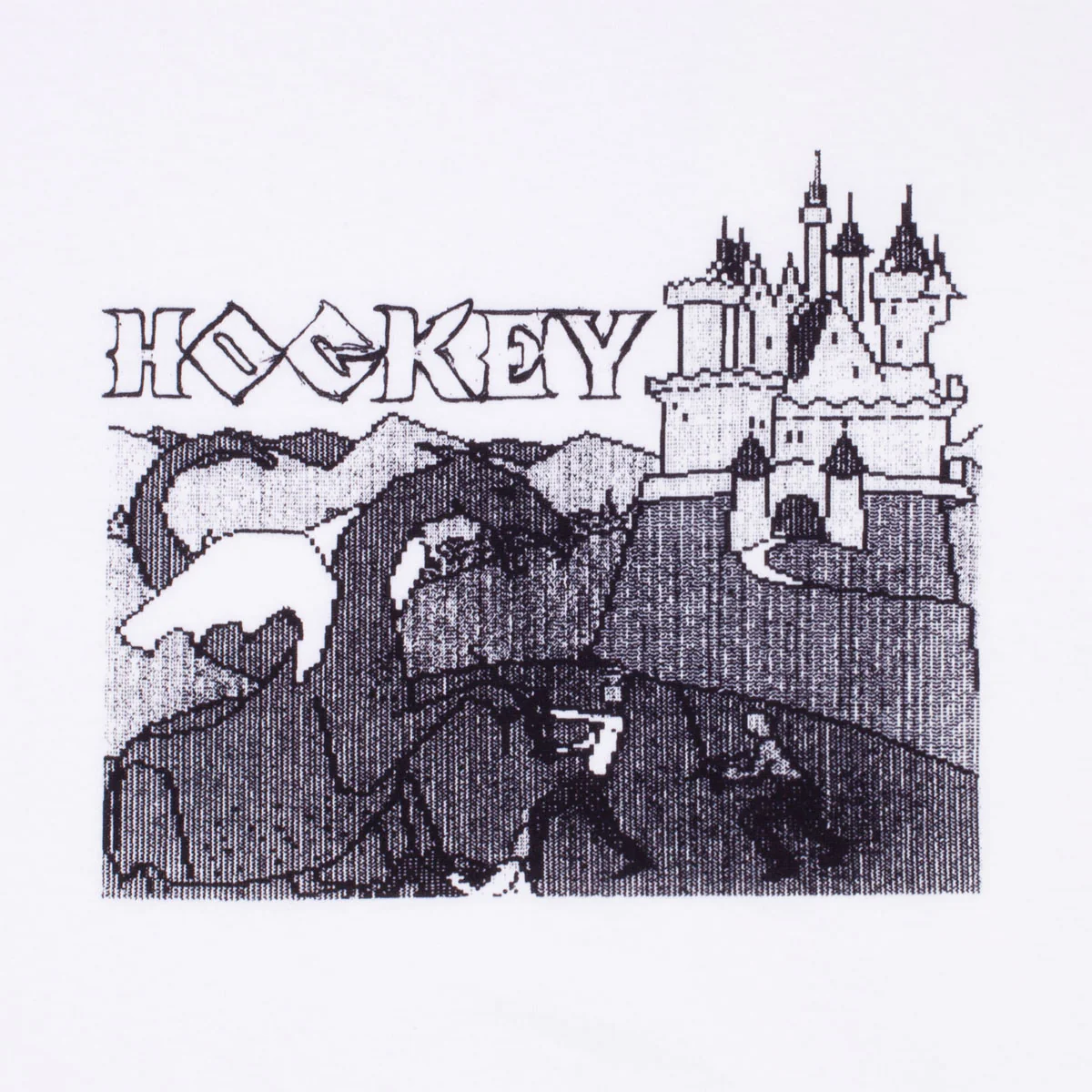 Hockey Dragon Slayer T-Shirt - White - Image 2