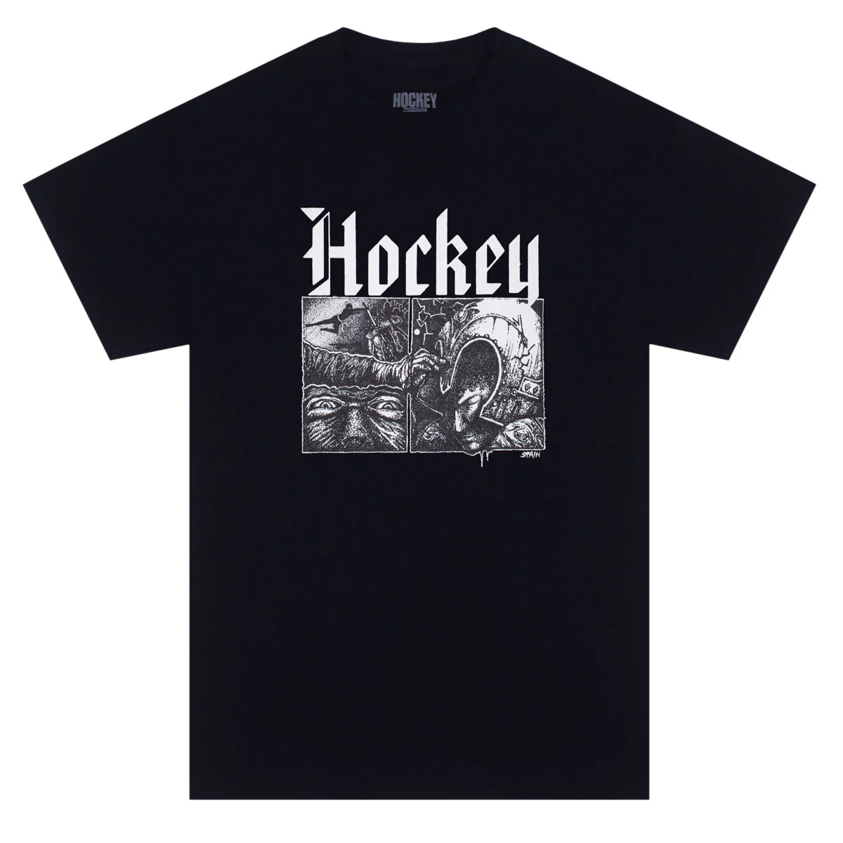 Hockey Middle Earth T-Shirt - Black
