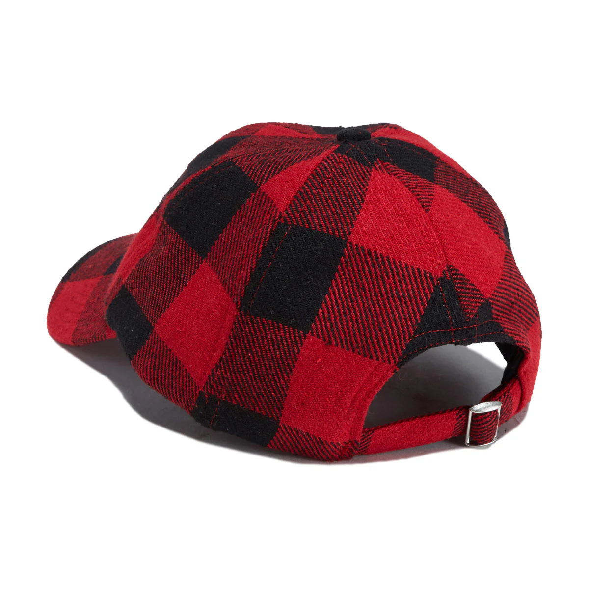 Hockey Plaid Hat - Red - Image 6
