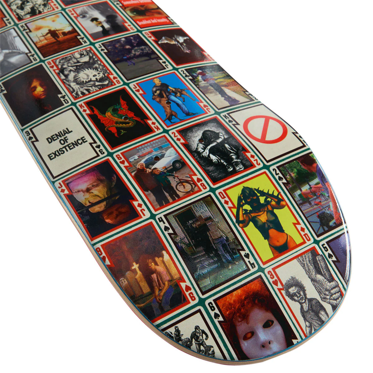 Hockey Playing Cards Shape 1 Team Skateboard Complete - 8.18" - Image 3
