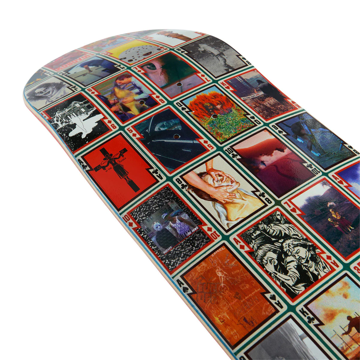 Hockey Playing Cards Shape 1 Team Skateboard Deck - 8.00" - Image 3
