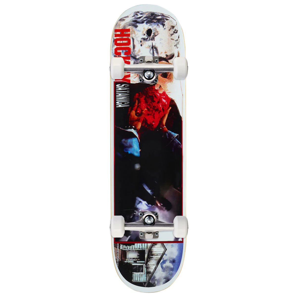 Hockey Satanica Andrew Allen Shape 1 Skateboard Complete - 8.50"