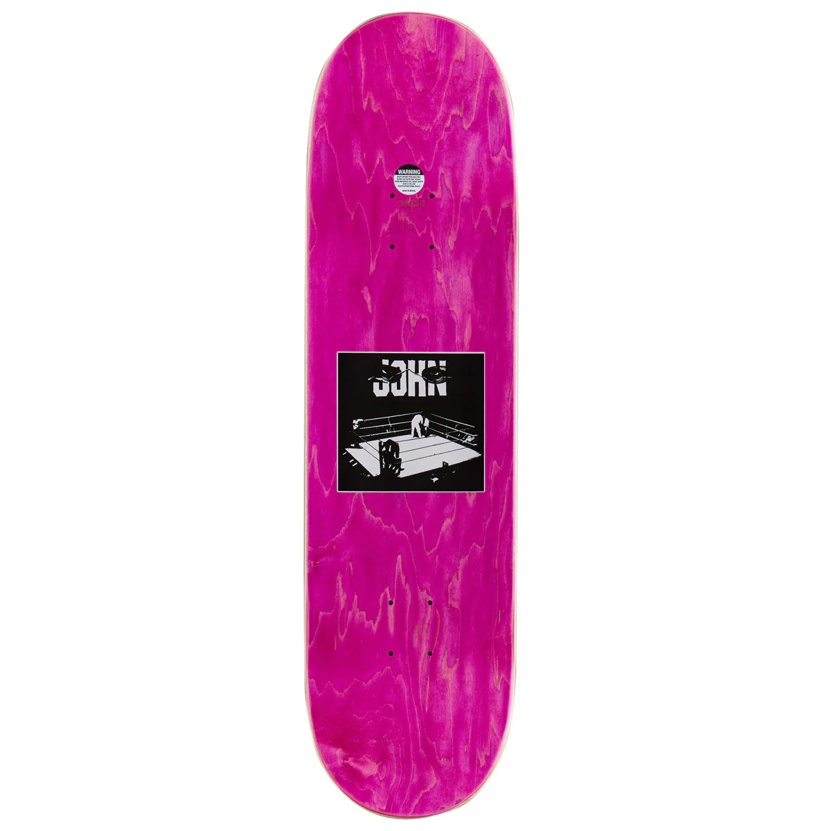 Hockey Shadowbox John Fitzgerald Shape 1 Skateboard Deck - 8.75" - Image 2