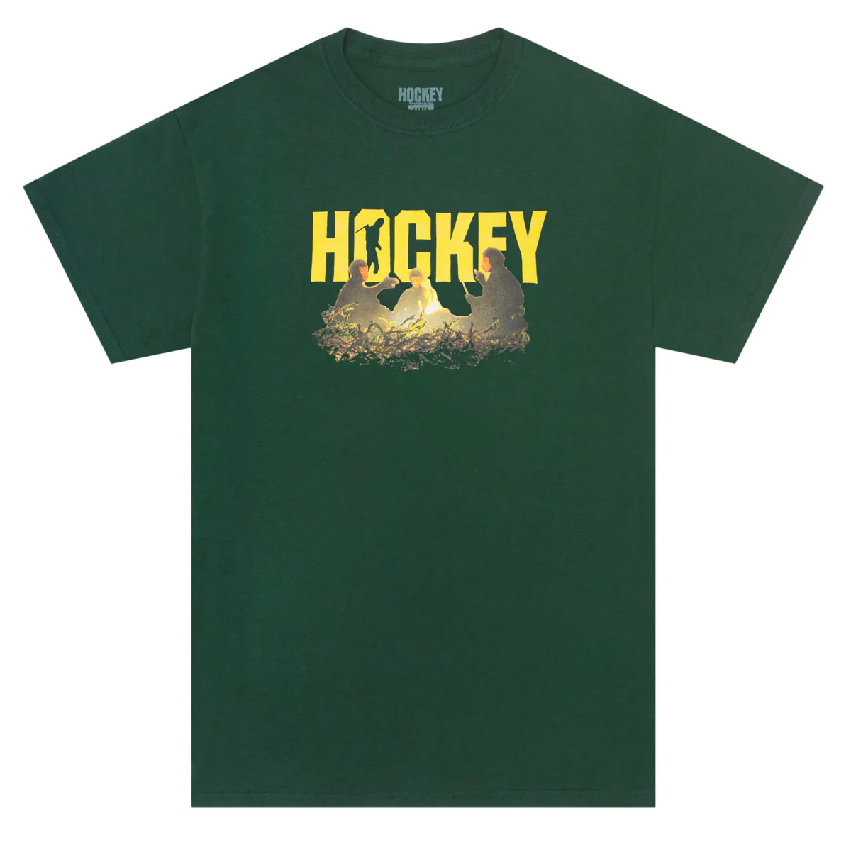 Hockey Take A Hike T-Shirt - Dark Green