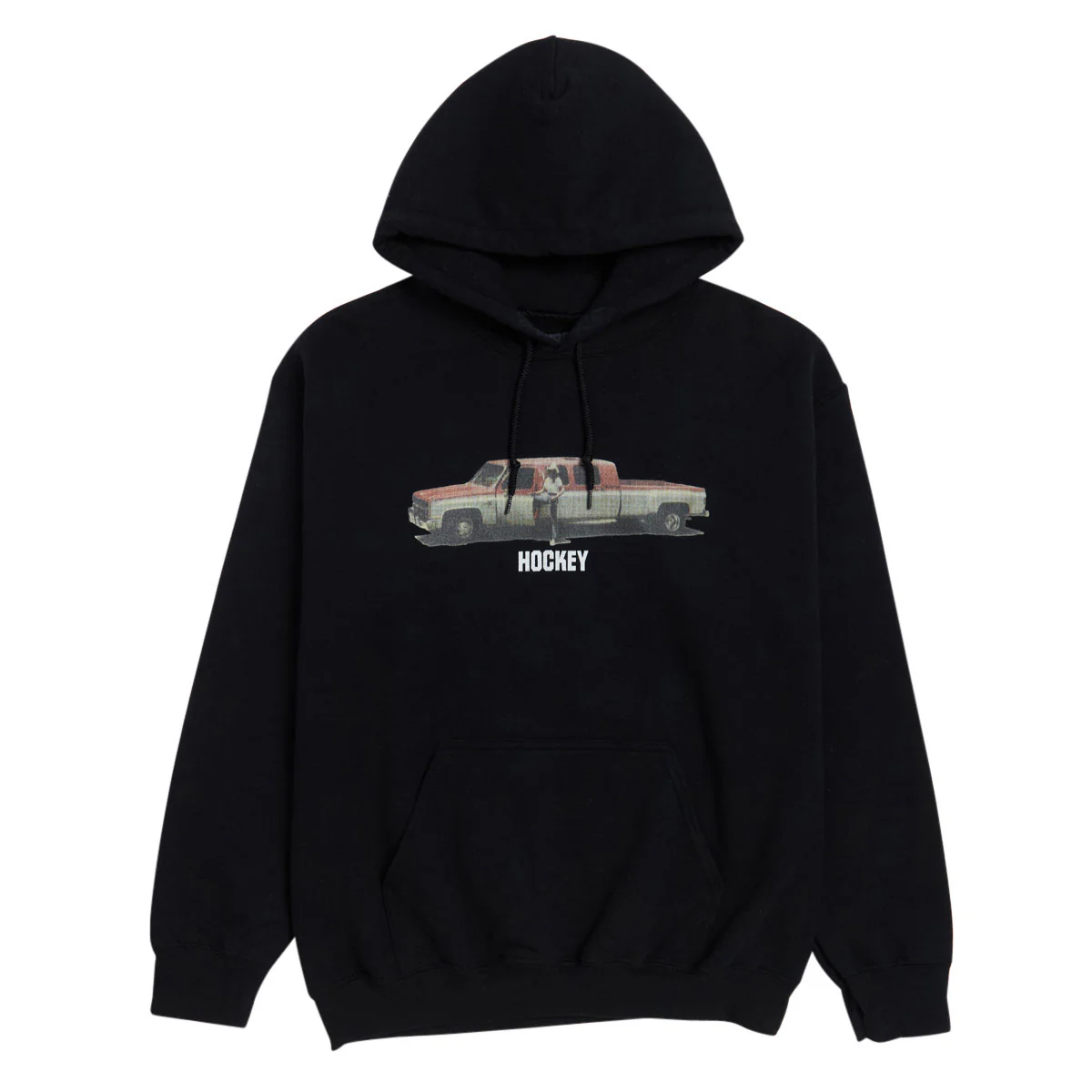 Hockey Truck The Long Way Hoodie - Black