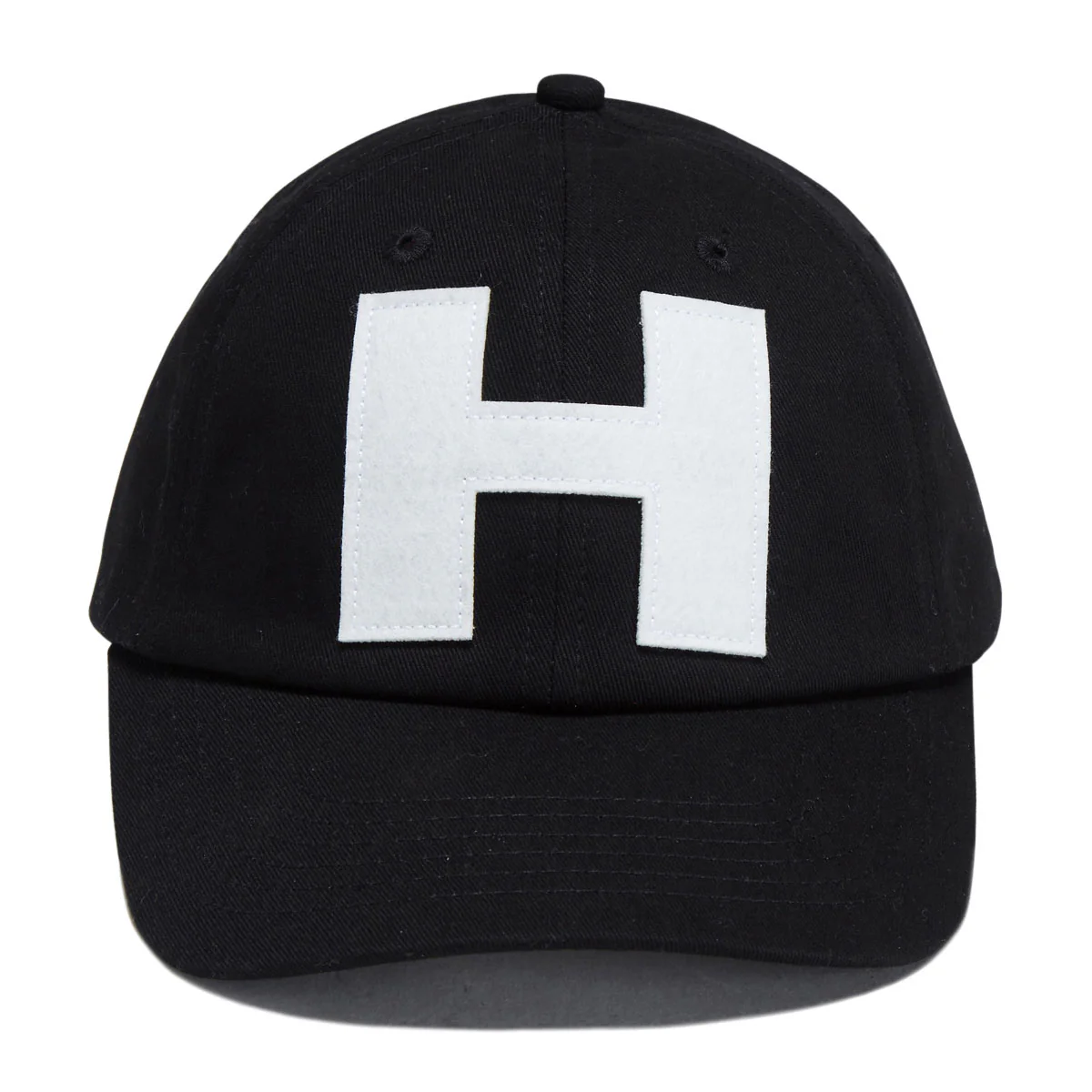 Hoddle H Logo Hat - Black - Image 2