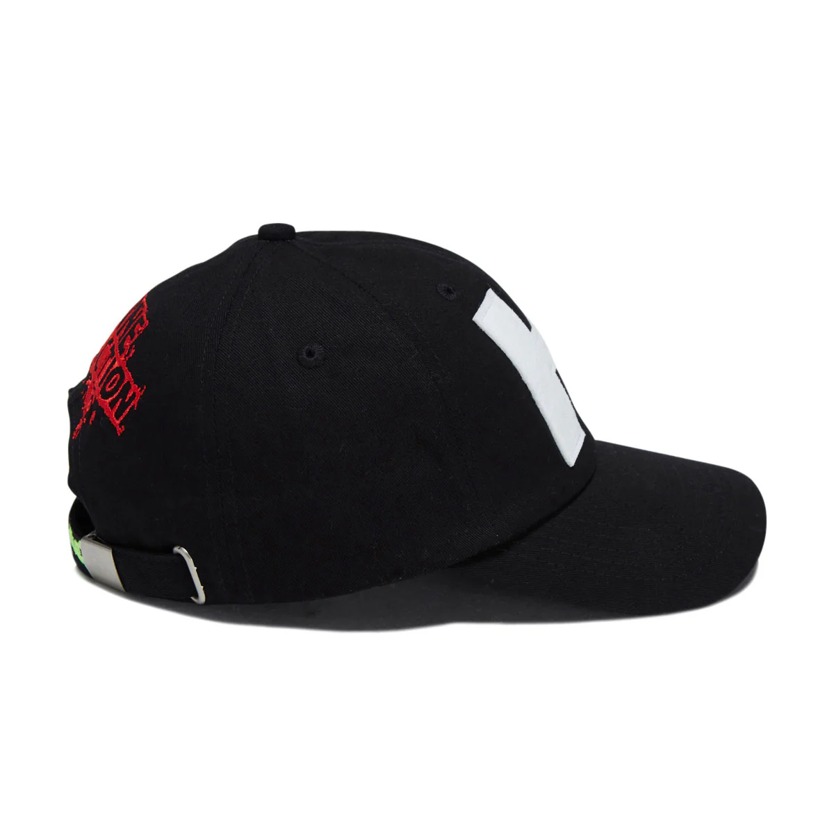 Hoddle H Logo Hat - Black - Image 3