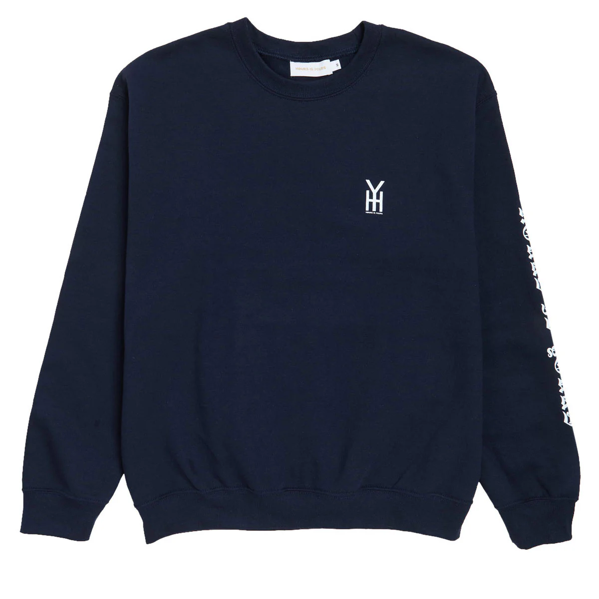 Hours Is Yours Old E Crew Sweatshirt - Navy