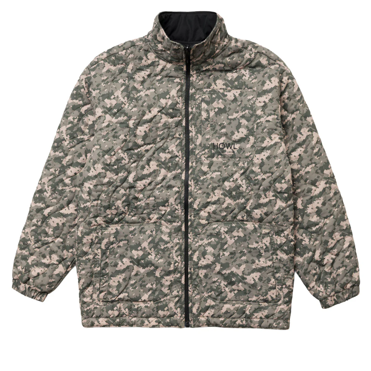 Howl Reversible Jacket - Black/Camo