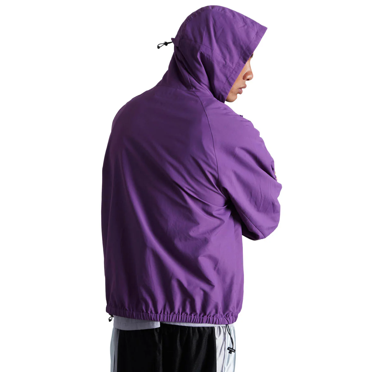 HUF 89 Lightweight Shell Jacket - Berry - Image 3