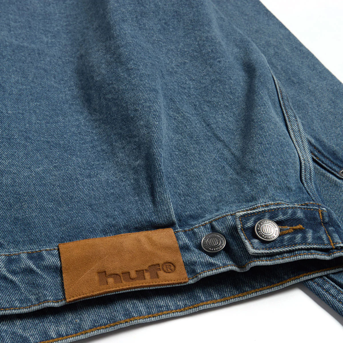 HUF 89 Trucker Jacket - Indigo - Image 6