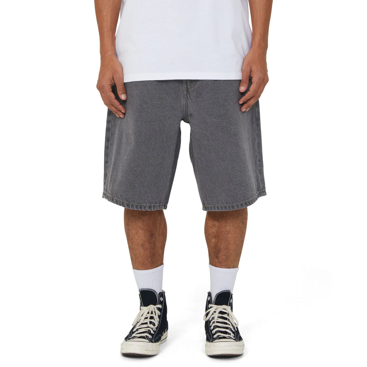 HUF Cromer Shorts - Frost Gray - Image 3
