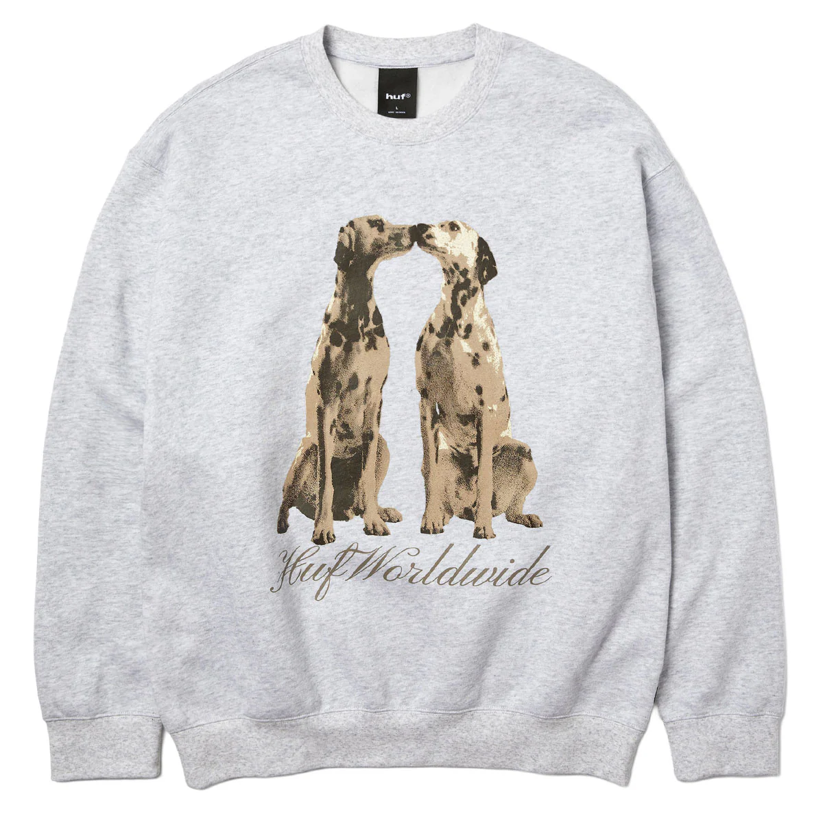 HUF Dogged Sweatshirt - Heather Grey