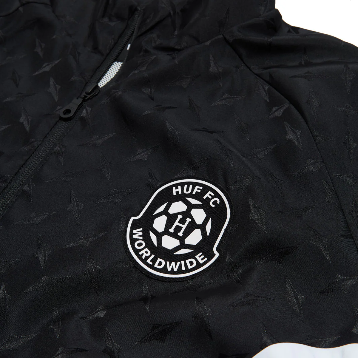 HUF FC Windbreaker Jacket - Black - Image 5
