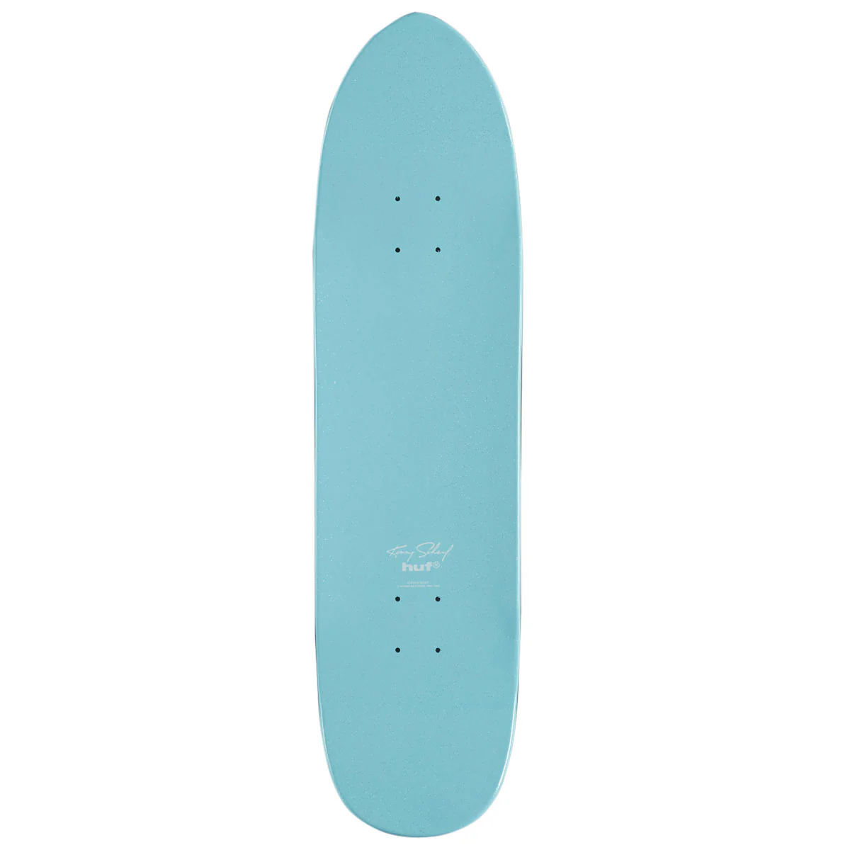 HUF Karbombz Cruiser Skateboard Complete - Teal - 8.50" - Image 2