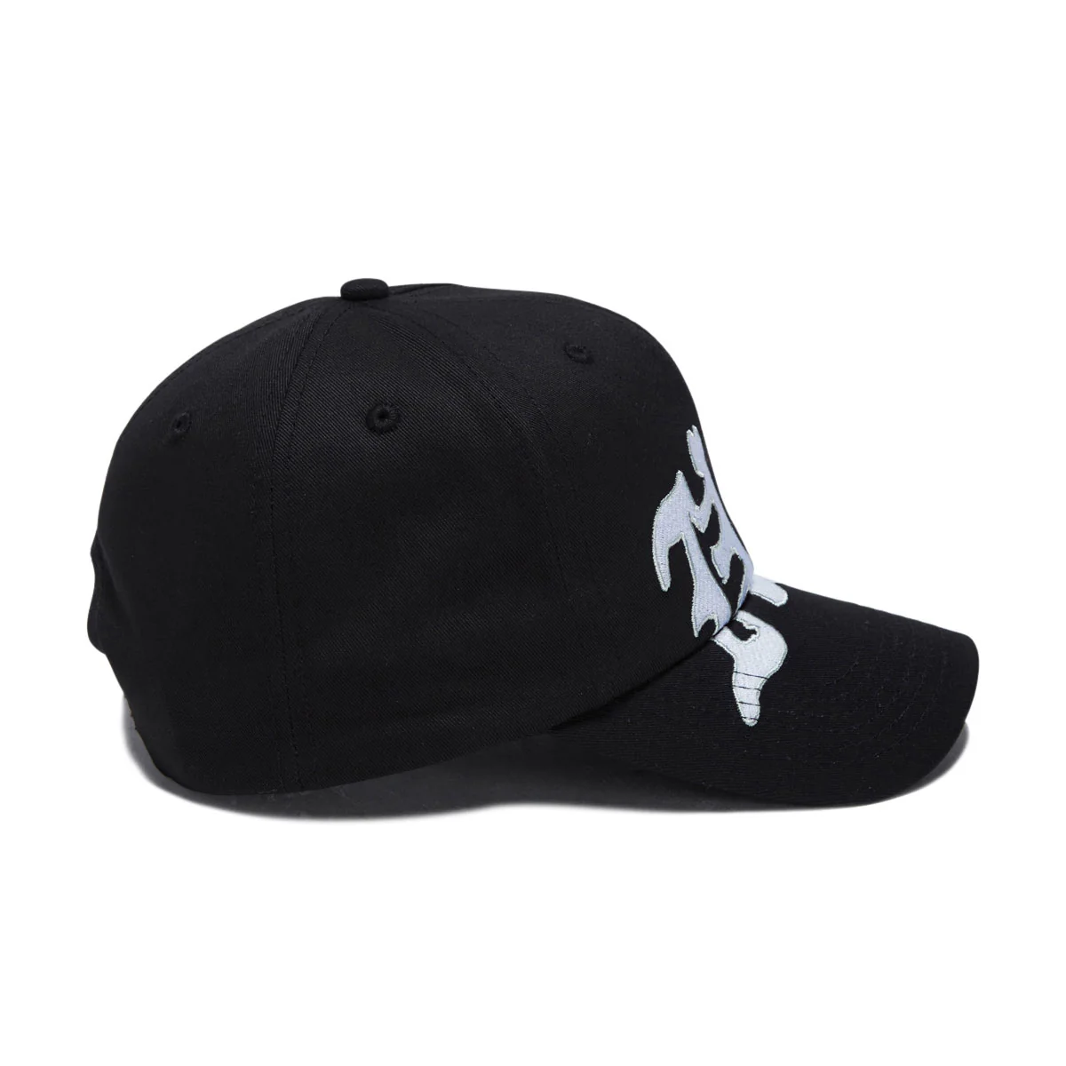 HUF Noble 6 Panel Snapback Hat - Black - Image 3